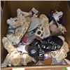 Image 2 : Group of 5 boxes - Includes kids sandals, belts, socks & misc. clothing