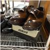 Image 2 : Group lot of new old stock curling shoes by Bauer, Olson's Canada & Power (Sized, 8.5, 10, 13)