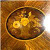 Image 2 : Set of 3 vintage inlaid nesting tables