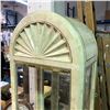 Image 2 : Marble & glass display case - 20x14x74"