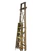 Image 1 : 2 pc - Wooden step ladders - (10' / 6')