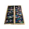 Image 1 : 2 pc - Stained glass panels (30x10")