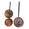 Image 2 : 2 pc - Small vintage copper bed warmers