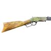 Image 2 : Replica vintage lever action rifle w/ fixed wooden stock