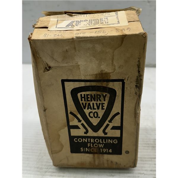 Henry #320C Shut-Off Valve