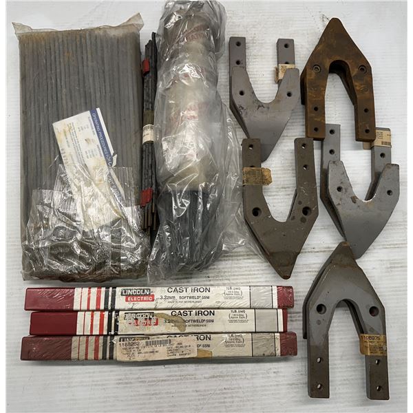 Lot of Misc. Welding Rods & Weldment Stitchers