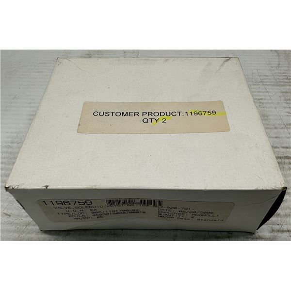 Tyco #791L-412-C4AA-00 Solenoid Valve
