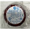 Image 3 : (2) Allen Bradley #855E-24TL4 Steady Led Lights Red