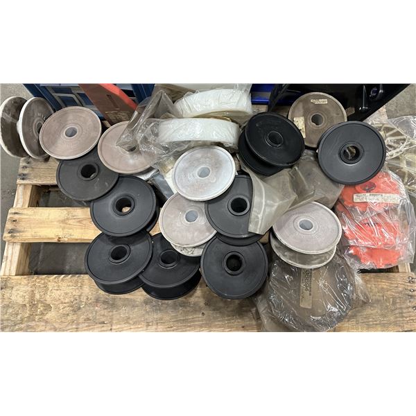 Lot of Misc. Tabletop Sprockets & Idler Wheels