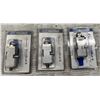 Image 1 : (3) Nordson #1052925 Solid Blue's Gun Modules