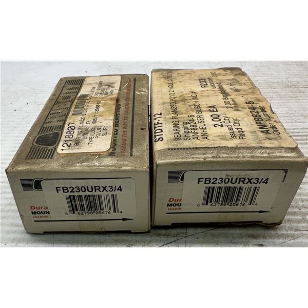 (2) Hub City #FB230URX3/4 Bearings