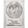 Image 2 : 2017-(S) $1 American Silver Eagle Coin PCGS MS70 Struck at San Francisco Premier