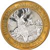 Image 1 : .999 Fine Silver Rainbow Casino & Bingo $10 Limited Edition Gaming Token