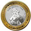 Image 1 : .999 Silver Four Queens Casino Hotel Las Vegas $10 Limited Edition Gaming Token