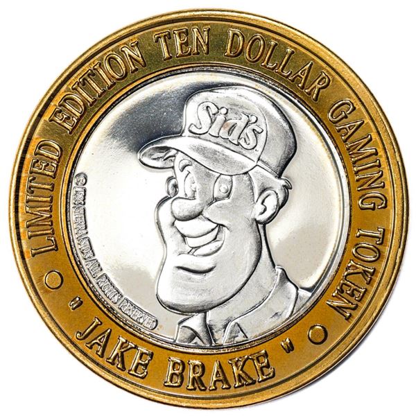 .999 Silver Sierra Sids Sparks, Nevada $10 Casino Limited Edition Gaming Token