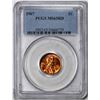 Image 1 : 1967 Lincoln Memorial Cent Coin PCGS MS65RD