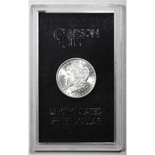 1883-CC $1 Morgan Silver Dollar Coin GSA Hoard Uncirculated w/Box & COA