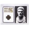 Image 1 : Roman Empire 275-276 AD Tacitus Bi Aurelianianus Ancient Coin NGC VF Story Box
