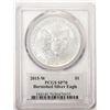 Image 2 : 2015-W $1 Burnished American Silver Eagle Coin PCGS SP70 Edmund C. Moy Signature