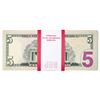 Image 2 : Pack of (100) Consecutive 2021 $5 Federal Reserve Star Notes