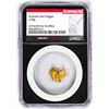 Image 2 : 3.59 Gram Australia Gold Nugget NGC Vaultbox Unvaulted