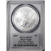 Image 2 : 2023 $1 American Silver Eagle Coin PCGS MS70 First Day of Issue Cleveland Signature