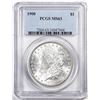 Image 1 : 1900 $1 Morgan Silver Dollar Coin PCGS MS63