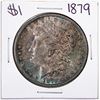 Image 1 : 1879 $1 Morgan Silver Dollar Coin Nice Toning