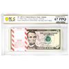 Image 1 : Pack 2017A $5 Federal Reserve STAR Notes Atlanta Fr.1998-F* PCGS Superb Gem UNC 67PPQ