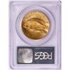 Image 3 : 1907 High Relief $20 St. Gaudens Double Eagle Gold Coin PCGS MS61 Old Green Holder