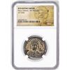 Image 1 : Byzantine Empire 582-602 AD Maur. Tiberius AE Follis Ancient Coin NGC F