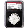 Image 1 : 1753P C Bolivia 8 Reales Silver Coin NGC Excavation Recovery AU VaultBox Unvaulted
