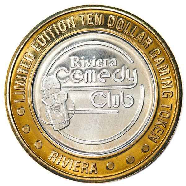 .999 Silver Riviera Hotel & Casino Las Vegas $10 Casino Limited Edition Gaming Token