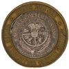 Image 2 : .999 Silver LAC Vieux Desert Casino Watersmeet, MI $10 Limited Edition Gaming Token