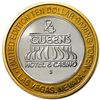 Image 4 : .999 Silver Four Queens Casino Hotel Las Vegas $10 Limited Edition Gaming Token