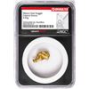 Image 1 : 4.42 Gram Caborca Sonora Mexico Gold Nugget NGC Vaultbox Unvaulted