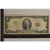 Image 1 : 1963 US $2 RED SEAL BILL