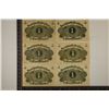 Image 2 : 6-1920 GERMAN 1 MARK BILLS. ONE IS CRISP UNC