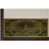 Image 2 : SERIES 1928 GOLD 999999 US $50 GOLD FOIL REPLICA