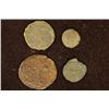 Image 1 : 2-330-1453 A.D. & LATE ROMAN EMPIRE ANCIENT COINS
