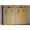 Image 2 : 2-HOLIDAY THEMED ENGRAVED CURRENCY GIFT BOXES