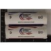 Image 1 : 2-SOLID DATE $10 ROLLS OF 2023-P & D EDITH