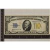 Image 1 : 1934-A US SOUTH AFRICA $10 SILVER CERTIFICATE