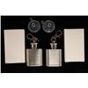 Image 2 : 2-1 OZ. STAINLESS STEEL KEYCHAIN FLASKS WITH US