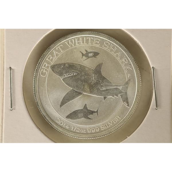 2014 AUSTRALIA 1/2 OZ. .999 FINE SILVER 50 CENT