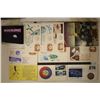 Image 1 : 13 PIECES OF US SPACE MEMORABILIA: 8 FDC'S ONE