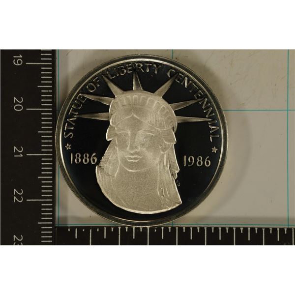 1886-1986 US SILVER PF STATUE OF LIBERTY