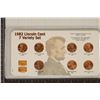 Image 1 : 1982-7 VARIETIES LINCOLN CENT SET (UNC)