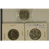 Image 1 : 3-1976 BICENTENNIAL US QUARTERS: 2 SILVER BU AND