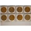 Image 10 : 40 ASSORTED ALUMINUM MARDI GRAS TOKENS: